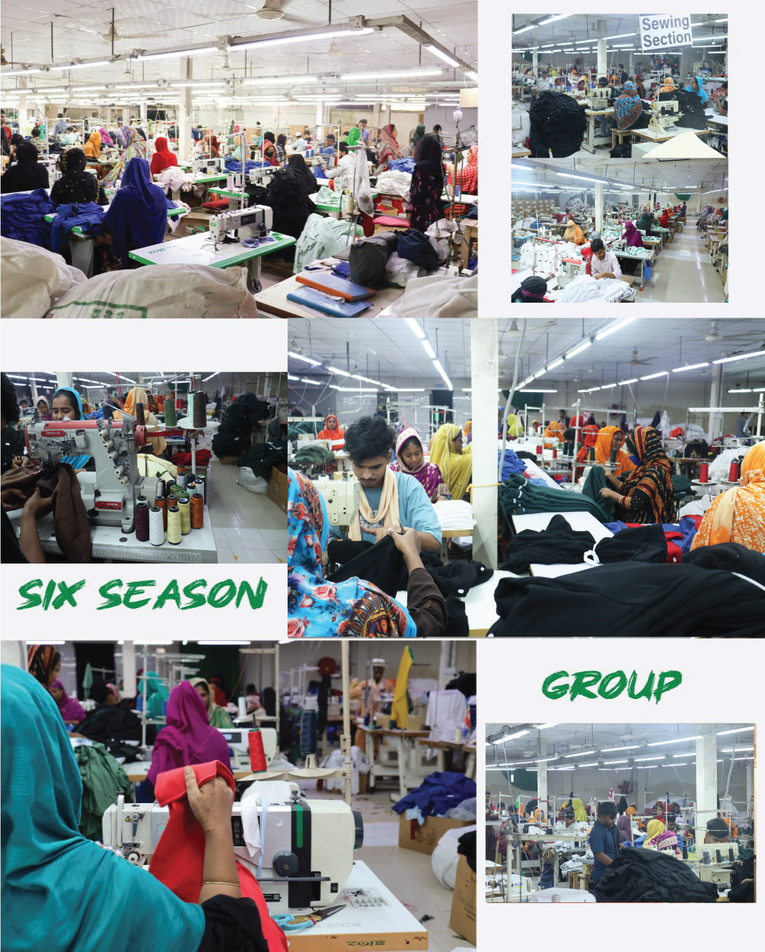 Six Season Group production / factory